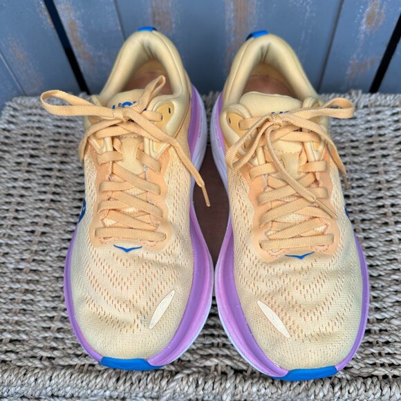 HOKA Women's Bondi 8 Sneaker Impala Cyclamen Sz 8 - Picture 2 of 16